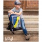 BAAGL Školní batoh Cubic Neon a sáček na cvičky zdarma