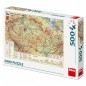 Puzzle Mapa České Republiky 47x33cm 500dílků