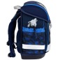 Školní batoh BELMIL 403-13 Wolf mosaic grey - SET