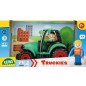 Auto Truckies traktor  17cm s figurkou  24m+