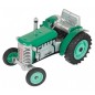 Traktor Zetor zelený na klíček 14 cm