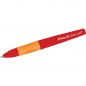 Gumovací pero Pelikan červené s trojhranným úchopem a 2 náplně