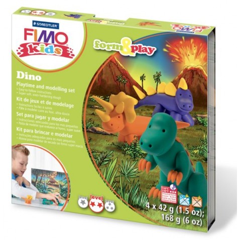 Sada Fimo kids Form & Dino