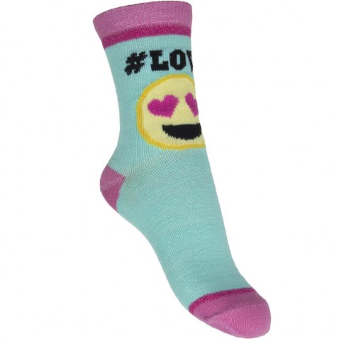 Ponožky Emoji dívčí zelené