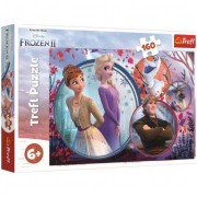 Puzzle Ledové království II/Frozen II 160 dílků