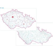 Tabulka - Česká republika pracovní mapa