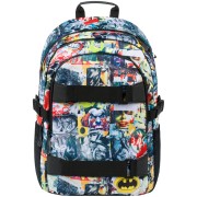 BAAGL Školní batoh Skate Batman Komiks a vak na záda zdarma