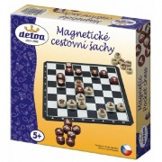 Magnetické cestovní šachy dřevo