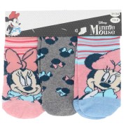 Dívčí ponožky Minnie Mouse 3pack