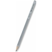 Grafitová tužka Faber-Castell Grip 2001 tvrdost B stříbrná