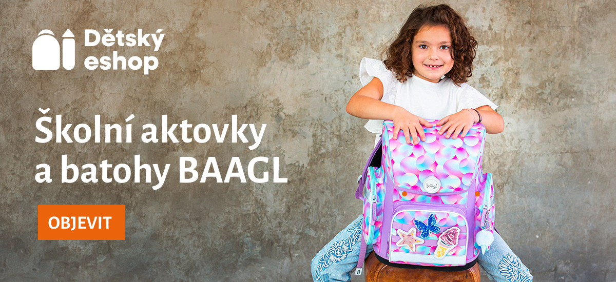 BAAGL – české školní batohy a aktovky, které myslí na dětská záda