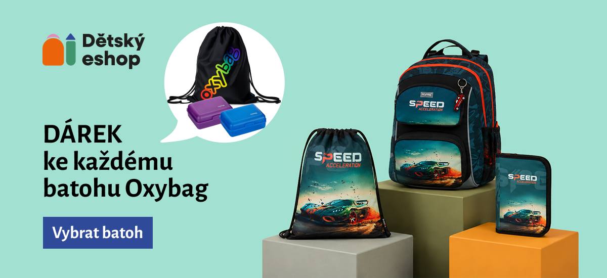 Oblíbené školní batohy Oxybag + DÁREK