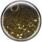 PopSockets PopTop Gen.2, Tidepool Golden, zlaté třpytky v tekutině, výměnný vršek