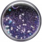 PopSockets PopTop Gen.2, Tidepool Galaxy Purple, fialové třpytky v tekutině, výměnný vršek