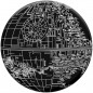 PopSockets Original PopGrip, STAR WARS Aluminum Death Star, hliníkový
