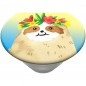 PopSockets PopGrip Gen.2, Aloha Sloth Gradient, lenochod na duhovém podkladu