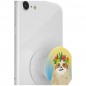 PopSockets PopGrip Gen.2, Aloha Sloth Gradient, lenochod na duhovém podkladu