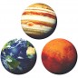 PopSockets PopMinis Out of this World, Zem, Mars, Jupiter, 3 mini PopSockety