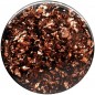 PopSockets PopTop Gen.2, Foil Confetti Copper, kousky měděné folie v pryskyřici, výměnný v