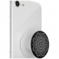 PopSockets PopGrip Gen.2, Starlight Mandala, bílá mandala na černém podkladu