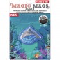 Vyměnitelný blikající obrázek Magic Mags Delfín Flash k aktovkám Step by Step SPACE, CLOUD