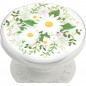 PopSockets PopGrip Gen.2, PopMirror Midsummer, so zrkadielkom, bílý s kvítky