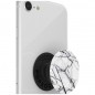 PopSockets PopGrip Gen.2, Dove White Marble, bílo-černý mramor