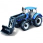 Traktor Bburago s nakladače Fendt 1050 Vario/New Holland kov/plast 16cm 2 druhy