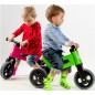 Teddies odrážedlo FUNNY WHEELS  Rider Sport zelené 2v1, výška sedla 28/30cm 18m+