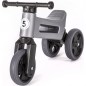 Teddies odrážedlo FUNNY WHEELS Rider Sport šedé 2v1, výška sedla 28/30cm 18m+