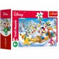 Minipuzzle Vánoce s Mickeym 54 dílků 4 druhy