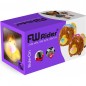 Odrážedlo FUNNY WHEELS Rider Ride-On lvíček 50 cm plyšový modrý