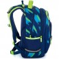 Školní batoh OXY Style Mini football blue 21, box A4 čirý a doprava zdarma