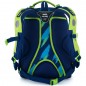 Školní batoh OXY Style Mini football blue 21, box A4 čirý a doprava zdarma