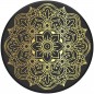 PopSockets PopGrip Gen.2, Ajna, zlatá mandala na černém podkladu