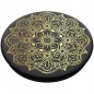 PopSockets PopGrip Gen.2, Ajna, zlatá mandala na černém podkladu