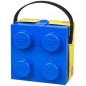 LEGO box na svačinu s rukojetí - modrý