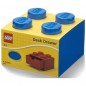 LEGO stolní box 4 se zásuvkou - modrý