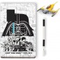 LEGO Stationery Star Wars Naboo Starfighter - zápisník s perem a stavebnicí