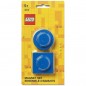 LEGO magnetky, set 2 ks modrá