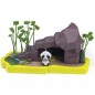 HEXBUG Lil Nature Babies - Panda Lin a skalní vodopády, velký set