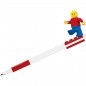 LEGO Gelové pero s minifigurkou, červené - 1 ks