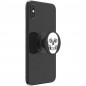 PopSockets PopGrip Gen.2, Shaky Bones White, bílá lebka na černém podkladu
