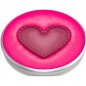 PopSockets PopGrip Gen.2, Stitched Love Heart, umělá kůže, 3D srdíčko
