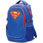 BAAGL Školní batoh Superman ORIGINAL + pončo
