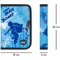 BAAGL Školní penál klasik dvě klopy Skateboard