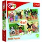Trefl puzzle 4v1 Bingův šťastný den