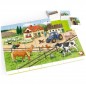 HUBELINO Puzzle - Život na farmě