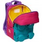Školní batoh LEGO Petersen Pink/Purple, gelové pero s minifigurkou a doprava zdarma