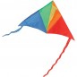 Drak létající nylon delta barevný